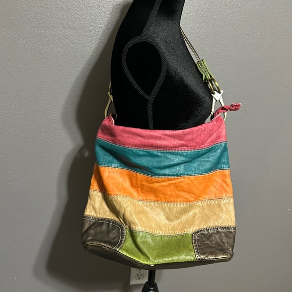 Hobo style Multi-color purse - Picture 1 of 16